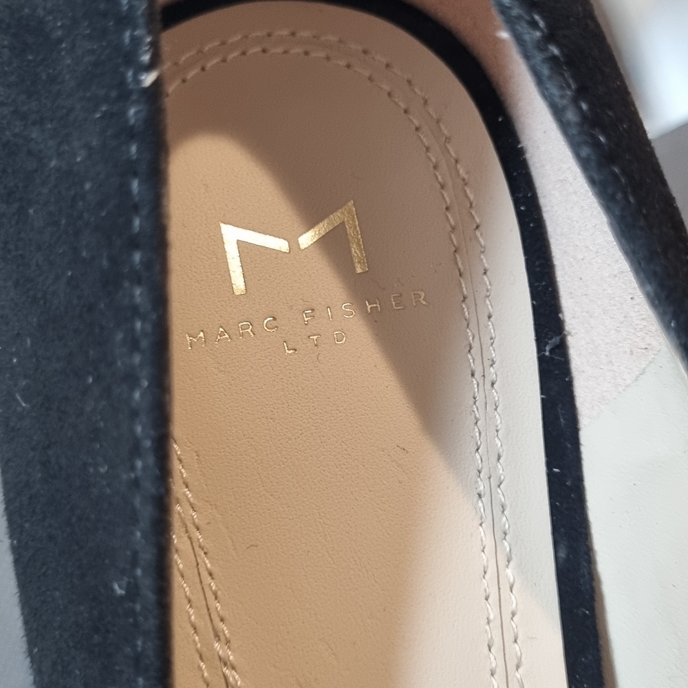 Marc Fisher Black Suede Shoes
